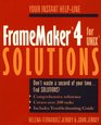 FrameMaker  4 for UNIX  Solutions