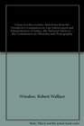 Crime in a Free Society Selections from the President's Commission on Law Enforcement and Administration of Justice the National Advisory Com