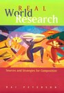 RealWorld Research Sources and Strategies for Composition