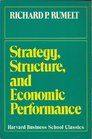 Strategy Structure and Economic Performance