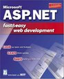 Microsoft ASPNET Fast  Easy Web Development