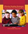 Effective Reading Strategies  Teaching Children Who Find Reading Difficult