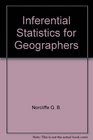 Inferential statistics for geographers