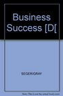 Business Success Strategic Unit Comprehensive ComputerBased Expert Support System/Book and Diskettes