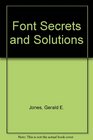 Font Secrets  Solutions