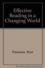 Effective Reading in a Changing World