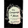 The Language of Adam