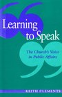 Learning to Speak
