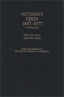 Anthony Eden 18971977  A Bibliography