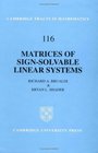 Matrices of SignSolvable Linear Systems