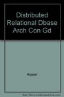 Distributed Relational Dbase Arch Con Gd