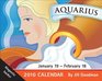 Aquarius 2010 Mini DaytoDay Calendar