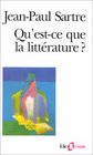 Qu'Est CE Que La Litterature