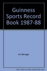Guinness Sports Record Book 19861987