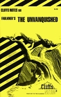 Cliffs Notes Faulkner's The Unvanquished