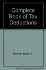 Complete Book of Tax Deductions