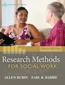 Brooks/Cole Empowerment Series Research Methods for Social Work