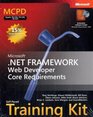 MCPD SelfPaced Training Kit  Microsoft  NET Framework Web Developer Core Requirements