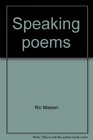 Speaking Poems