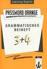 Learning English Password Orange Ausgabe fr NordrheinWestfalen Hessen RheinlandPfalz Berlin Niedersachsen Grammatisches Beiheft