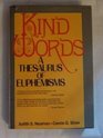 Kind Words A Thesaurus of Euphemisms