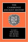 The Cambridge Ancient History Volume 7 Part 2 The Rise of Rome to 220 BC