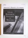 Legal Research Analysis and Writing