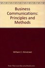 Business communications Principles and methods
