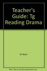 Reading Drama An Anthology of Plays Teacher's Guide