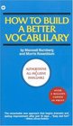 How to Build a Better Vocabulary