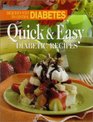 Quick and Easy Diabetic Recipes Delicious Ways to Control Diabetes