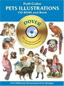 FullColor Pets Illustrations CDROM and Book