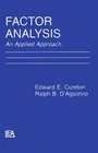 Factor Analysis An Applied Approach