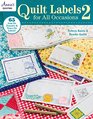 Quilt Labels for All Occasions 2 65 IronOn Transfer  TraceOn Labels