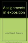 Assignments in exposition