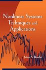 Nonlinear System Techniques and Applications