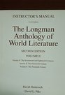 Instructor's Manual to Accompany The Longman Anthology of World Literature Volume II Volume E The Seventeenth and Eiteenth Centuries Volume E The Nineteenth Centuries Volume F The Twentieth Century
