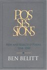 Possessions New and Selected Poems 19381985