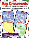 Map Crosswords (Grades 4-8)