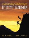 Understanding Behaviours for Effective Leadership with Developing Management Skills for Europe