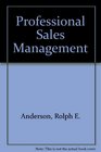 Professional Sales Management