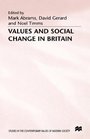 Values and Social Change in Britain