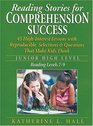 Reading Stories for Comprehension Success  Junior High Level Reading Levels 79