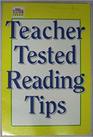 Teacher Tested Reading Tips
