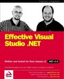 Effective Visual Studio Net