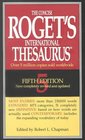 Concise Rogets International Thesaurus