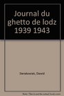 Journal du ghetto de Lodz 19391943