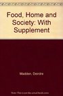 Food Home and Society With Supplement