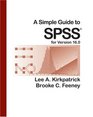 A Simple Guide to SPSS  for Version 160