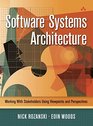 Software Systems Architecture Working with Stakeholders Using Viewpoints and Perspectives